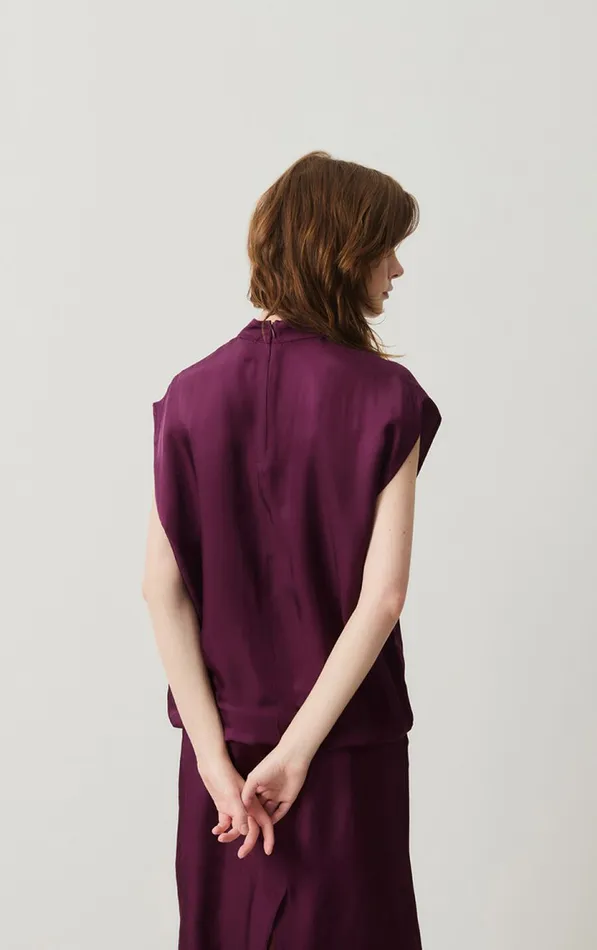 Top Luabird Grape Women American Vintage Tops and Tanktops Top Luabird Grape Women American Vintage Tops and Tanktops
