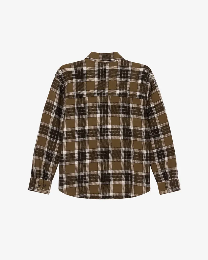 TOPS OBEY Clothing Men BIGWIG PICTURE SHIRT Rosin Multi