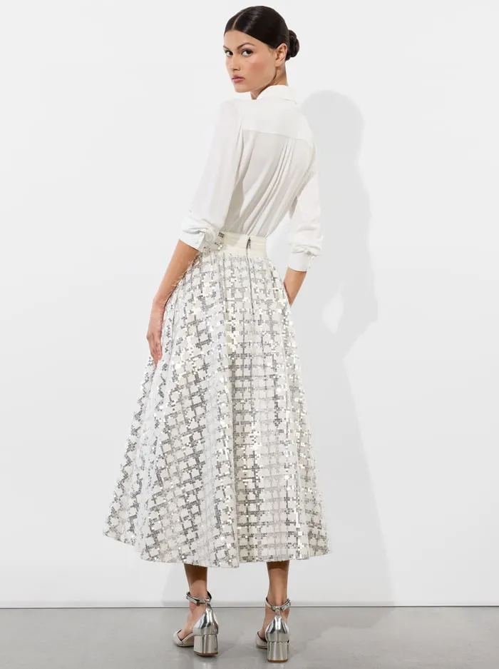 Tops Women Alice Olivia Willa Placket Bow Top Off White