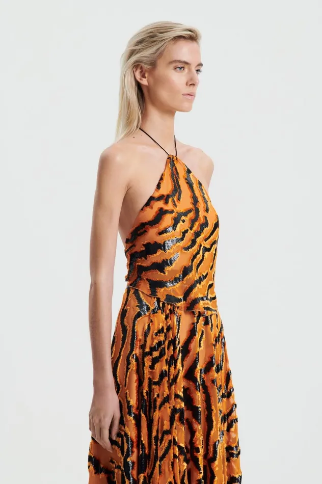 Tops Women Scanlan Theodore FRENCH BURNT OUT TOP Burntorange Tops Women Scanlan Theodore FRENCH BURNT OUT TOP Burntorange
