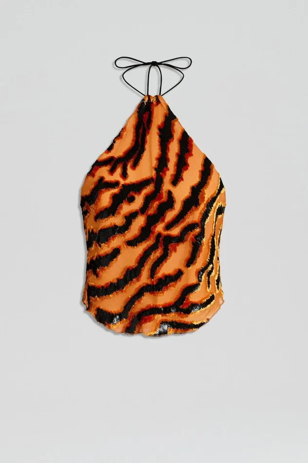 Tops Women Scanlan Theodore FRENCH BURNT OUT TOP Burntorange Tops Women Scanlan Theodore FRENCH BURNT OUT TOP Burntorange
