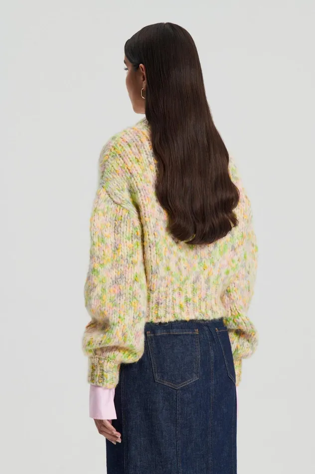 Tops Women Scanlan Theodore TEXTURED COCOON SWEATER Multi Tops Women Scanlan Theodore TEXTURED COCOON SWEATER Multi