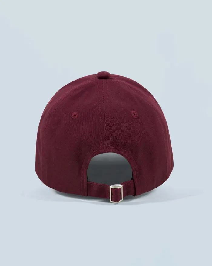 Tote Bags From Future Curved Visor Cap Burgundy