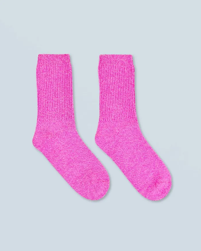 Tote Bags From Future Ribbed MidHigh Socks Pink