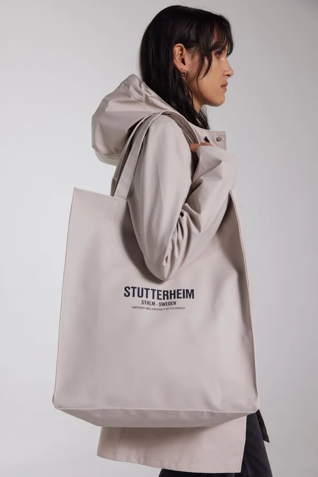 Tote Bags Women Stutterheim Stylist Bag Light Sand