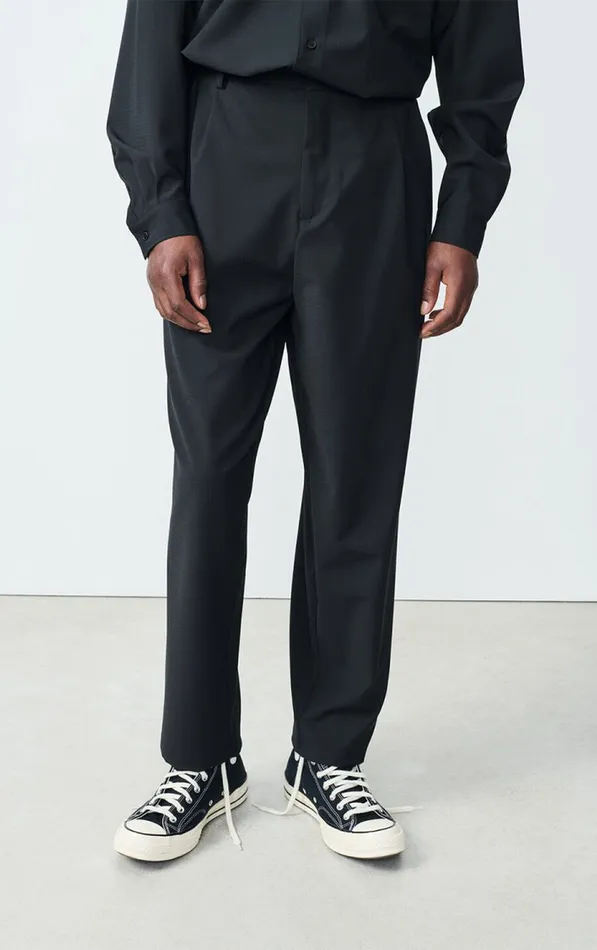 Trousers Doacity Black Men American Vintage Trousers