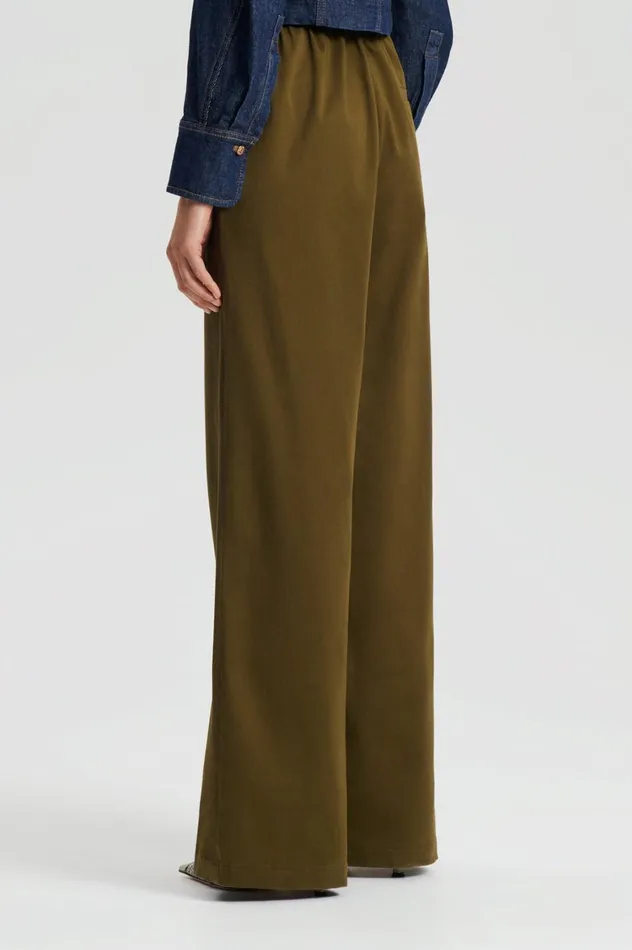 Trousers Women Scanlan Theodore POCKET CARGO Olive Trousers Women Scanlan Theodore POCKET CARGO Olive