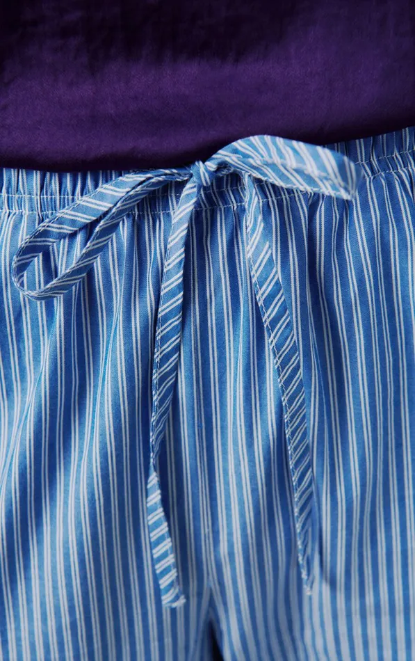 Trousers Zatybay Aqua Stripes Women American Vintage Trousers Trousers Zatybay Aqua Stripes Women American Vintage Trousers