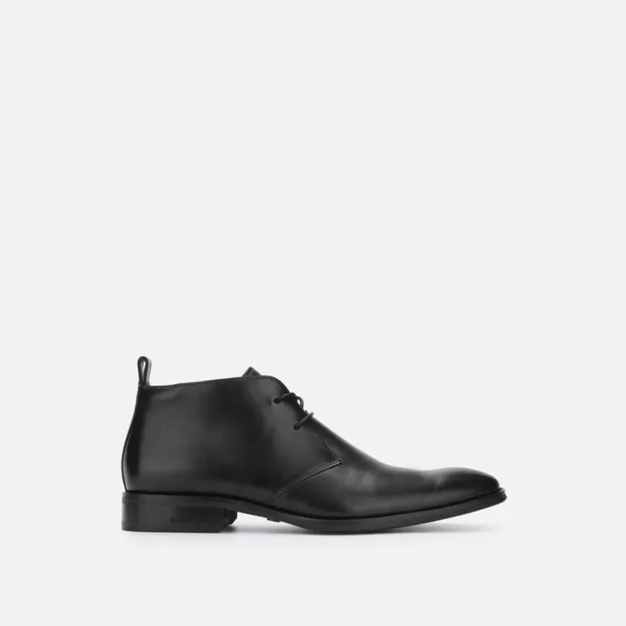 Tully Leather Chukka Boot Black Men Kenneth Cole Boots