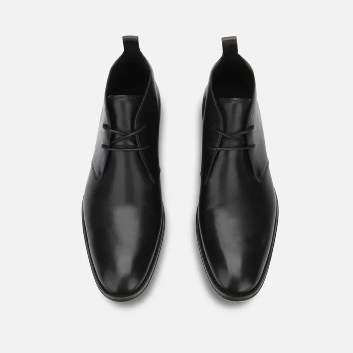 Tully Leather Chukka Boot Black Men Kenneth Cole Boots