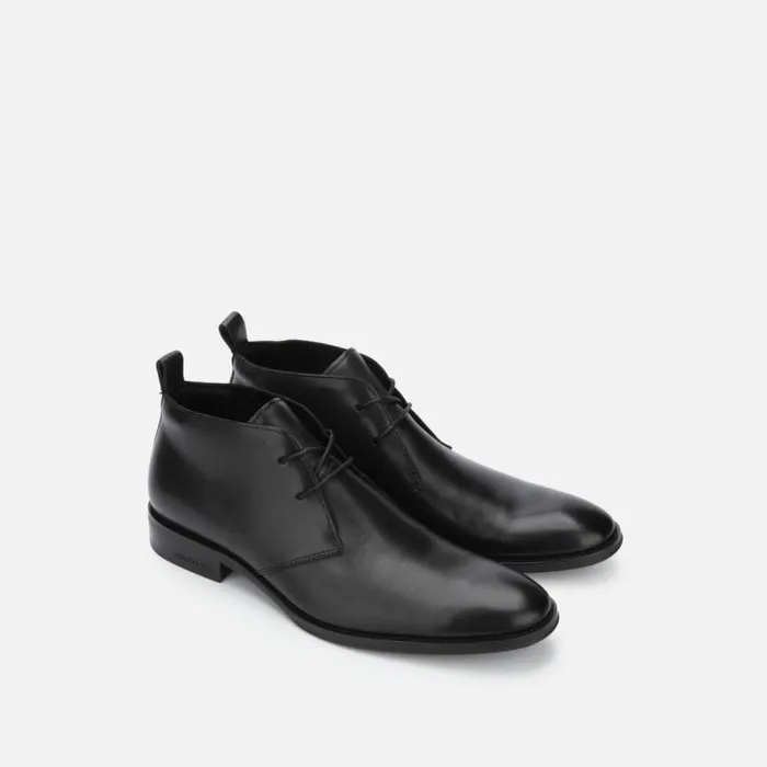 Tully Leather Chukka Boot Black Men Kenneth Cole Boots