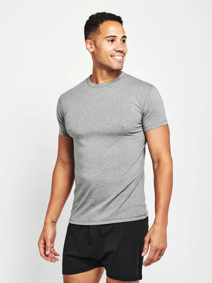 Underwear Socks Men Tasc Performance BamBare Bamboo Comfort Crew Neck Undershirt