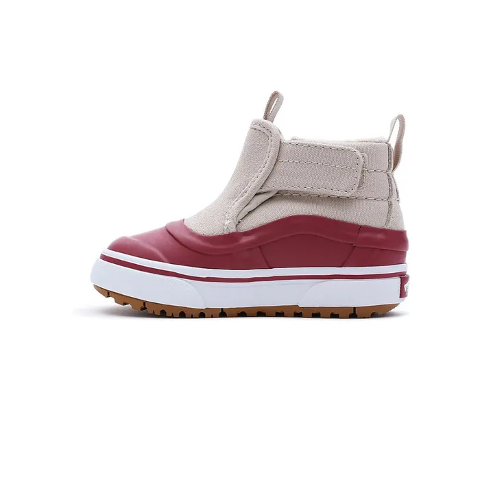 Vans Classics Kids Toddler SlipOn Hi Terrain Hook And Loop MTE1 Shoes 14 Years Red Beige