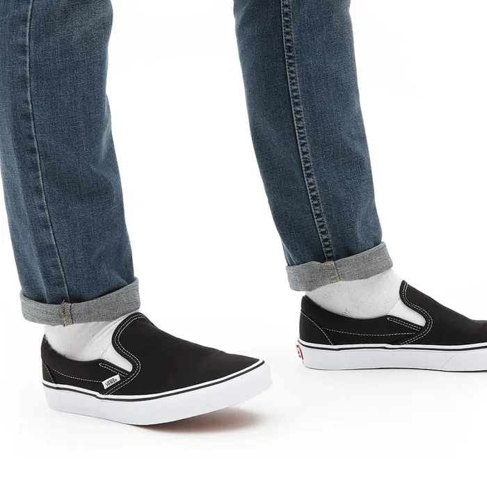 Vans Classics Men Classic SlipOn Shoes Black