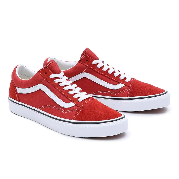 Vans Classics Men Color Theory Old Skool Shoes Red
