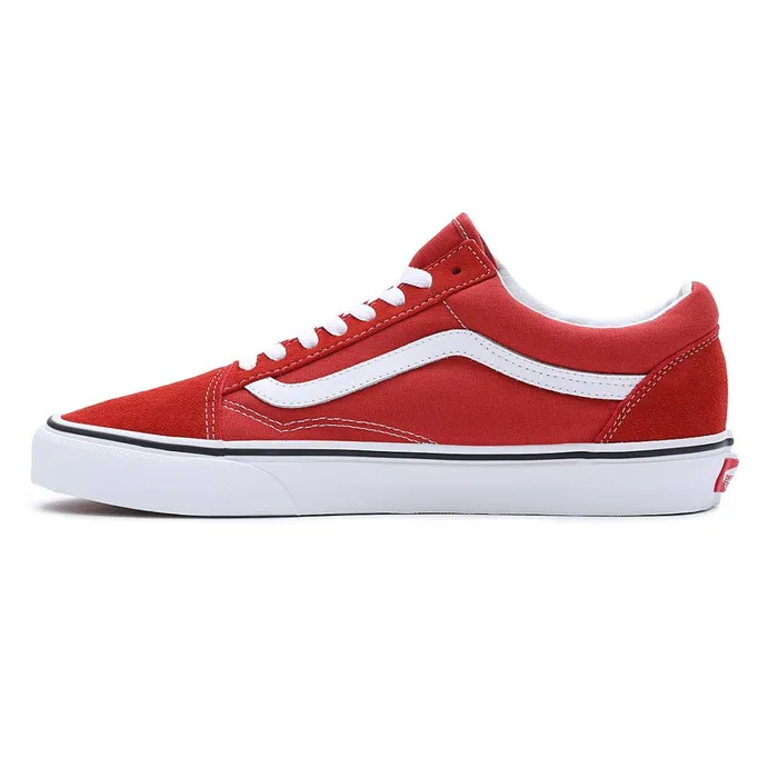 Vans Classics Men Color Theory Old Skool Shoes Red