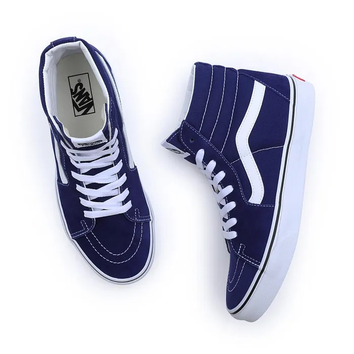 Vans Classics Men Color Theory Sk8Hi Shoes Blue