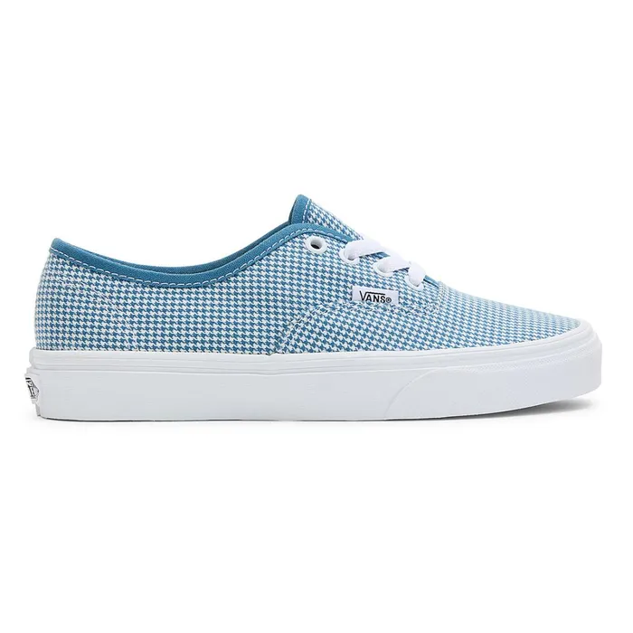 Vans Classics Men Houndstooth Authentic Shoes Blue