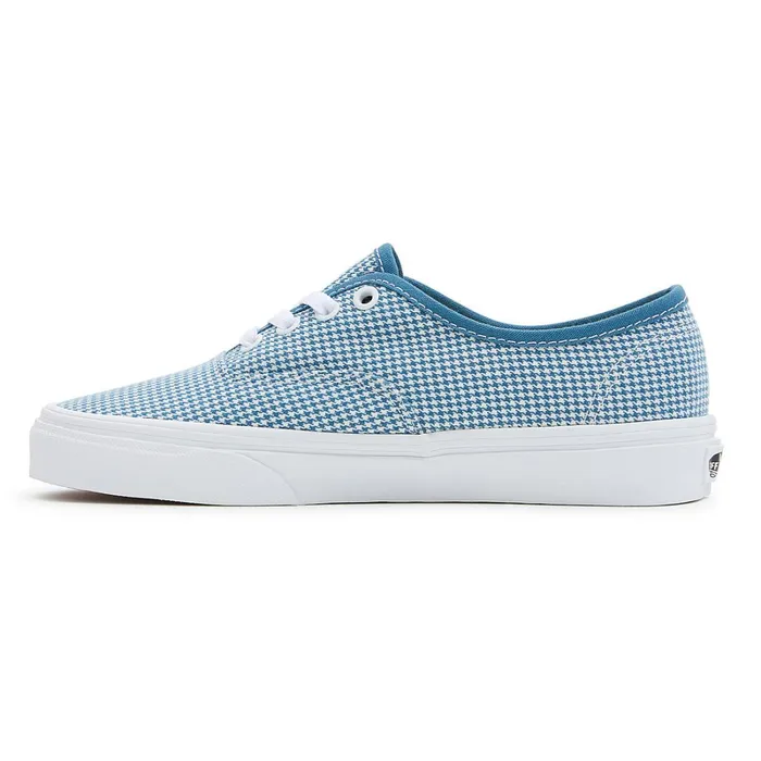 Vans Classics Men Houndstooth Authentic Shoes Blue