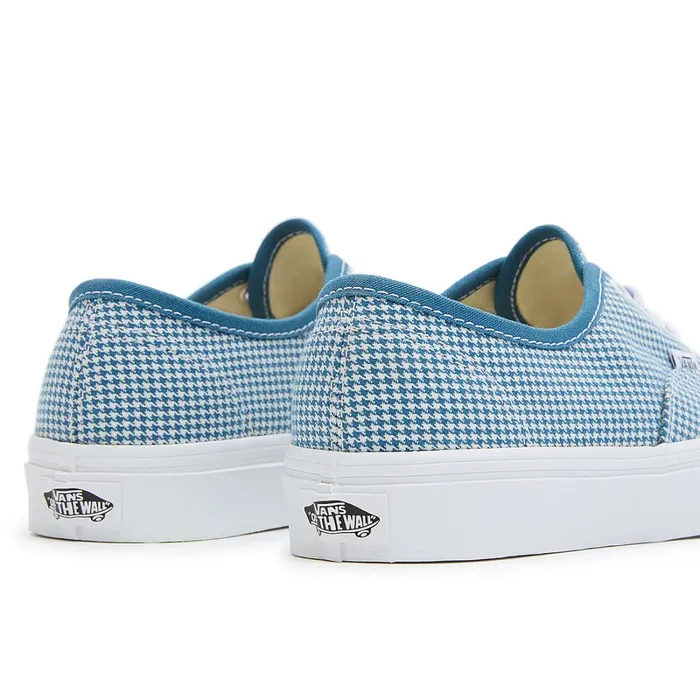 Vans Classics Men Houndstooth Authentic Shoes Blue