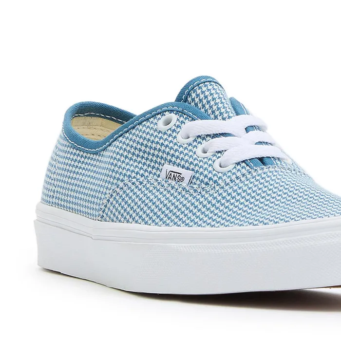 Vans Classics Men Houndstooth Authentic Shoes Blue