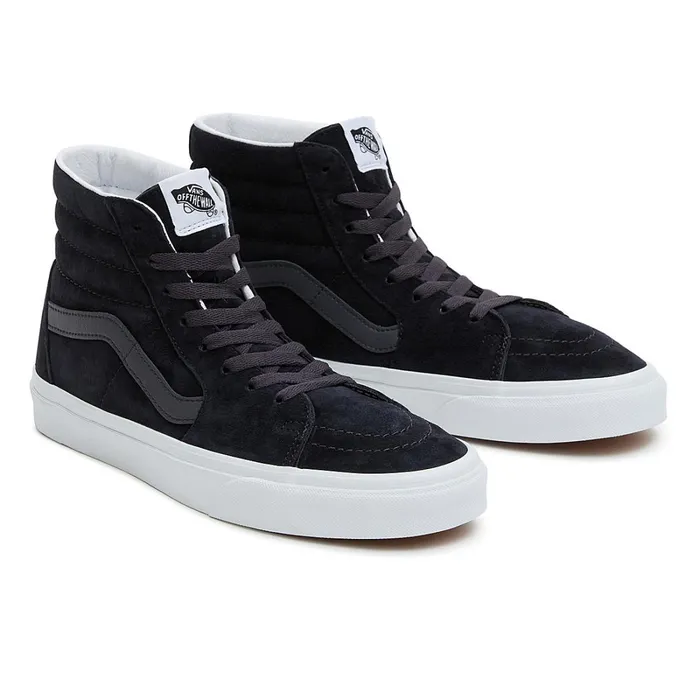 Vans Classics Men Pig Suede Sk8Hi Shoes Blue