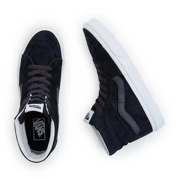 Vans Classics Men Pig Suede Sk8Hi Shoes Blue