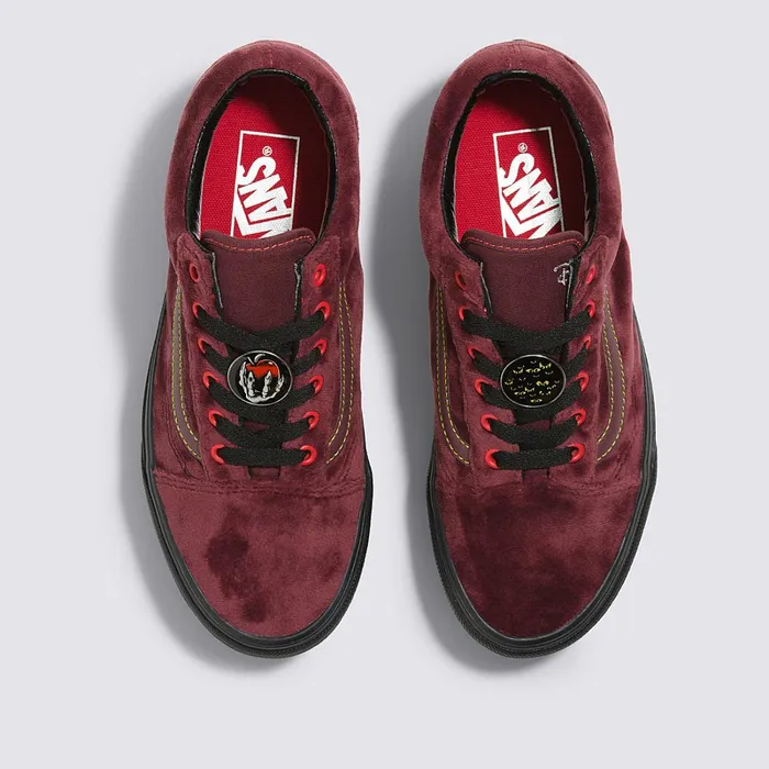 Vans Classics Women Disney X Old Skool Stackform Shoes Red