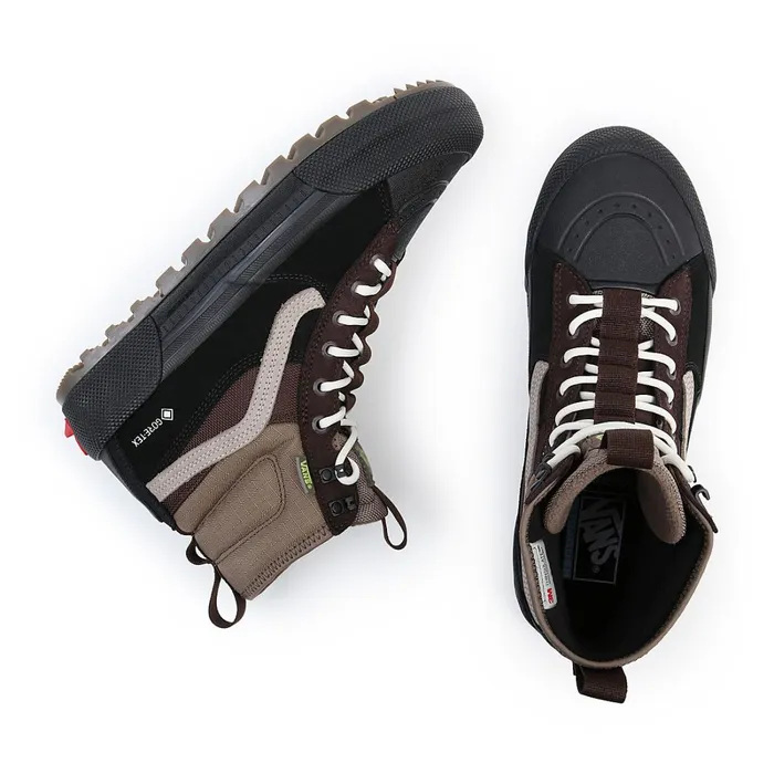 Vans Classics Women OG Sk8Hi GoreTex MTE3 Shoes Black Brown