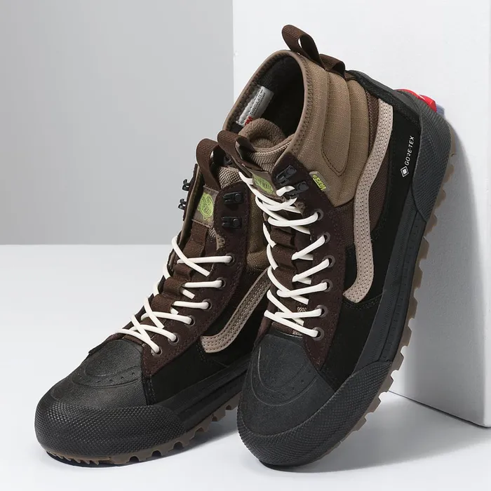 Vans Classics Women OG Sk8Hi GoreTex MTE3 Shoes Black Brown