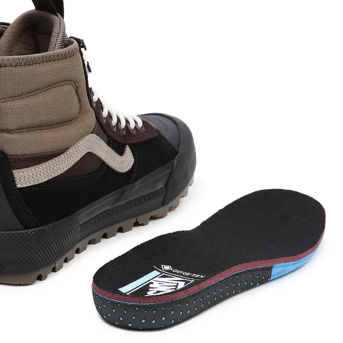 Vans Classics Women OG Sk8Hi GoreTex MTE3 Shoes Black Brown