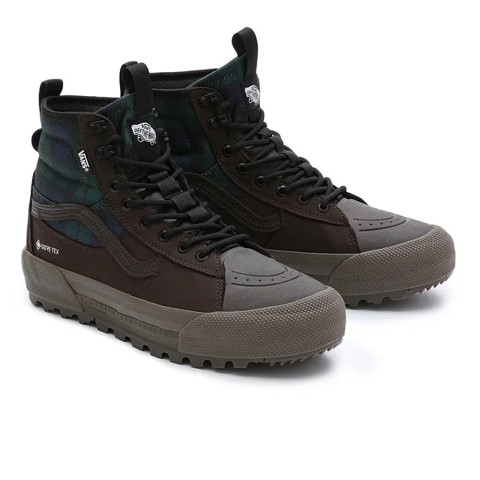 Vans Classics Women Sk8Hi GORETEX MTE3 Shoes Green Brown