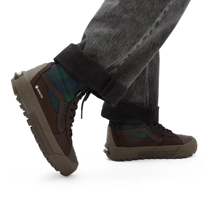 Vans Classics Women Sk8Hi GORETEX MTE3 Shoes Green Brown
