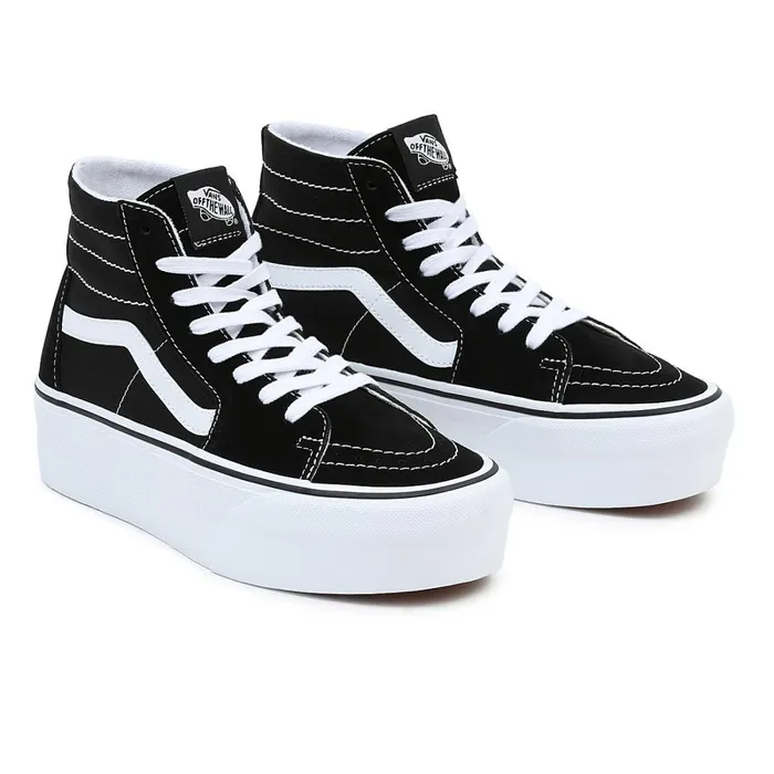 Vans Classics Women Sk8Hi Tapered Stackform Shoes Black