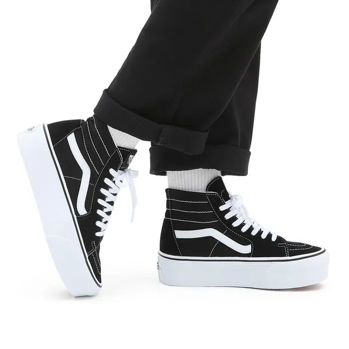 Vans Classics Women Sk8Hi Tapered Stackform Shoes Black