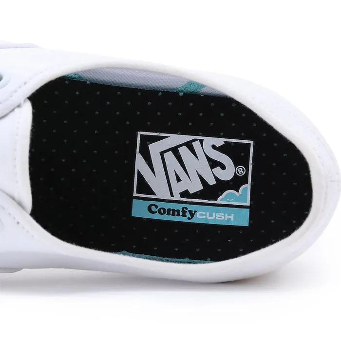 Vans Comfycush Shoes WomenMen Classic ComfyCush Authentic Shoes White