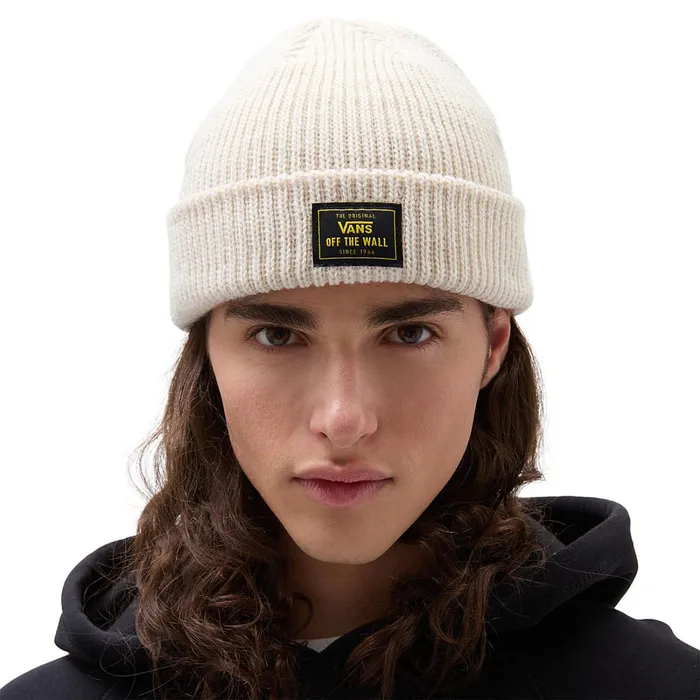 Vans Hats and Beanies Men Bruckner Cuff Beanie Beige