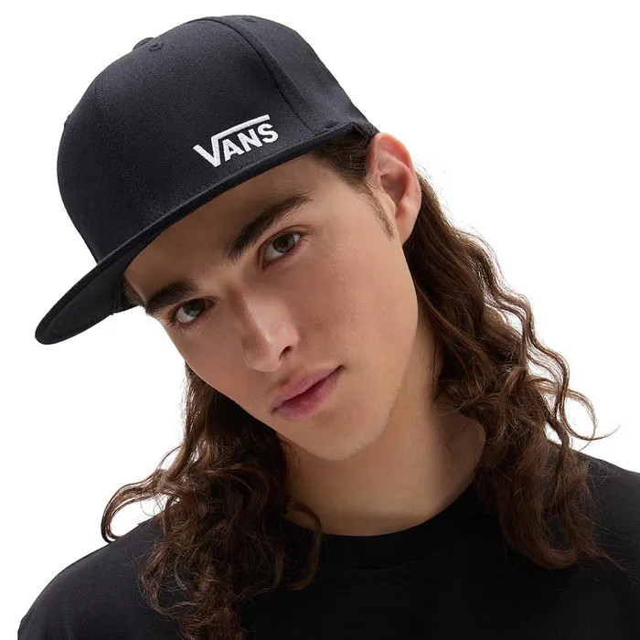 Vans Hats and Beanies Men Splitz Flexfit Hat Black