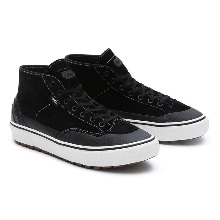 Vans HiTop Shoes Men Destruct Mid MTE1 Shoes Black