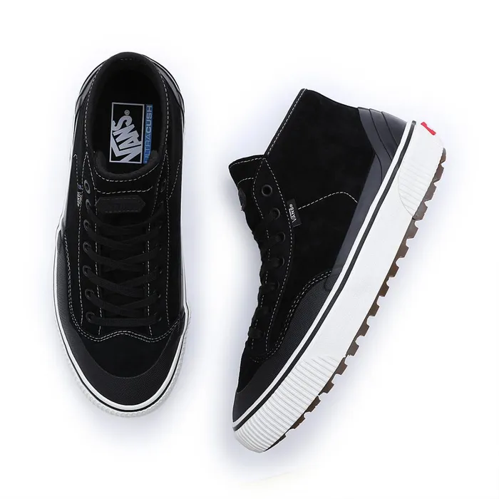Vans HiTop Shoes Men Destruct Mid MTE1 Shoes Black