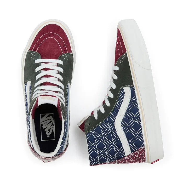 Vans HiTop Shoes Men Sk8Hi Tapered Shoes Multicolour