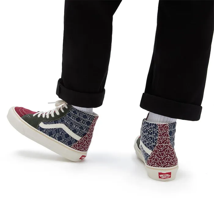 Vans HiTop Shoes Men Sk8Hi Tapered Shoes Multicolour