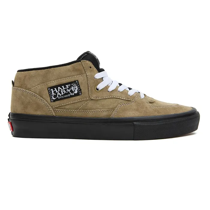Vans HiTop Shoes Men Skate Half Cab Pig Suede Shoes Green