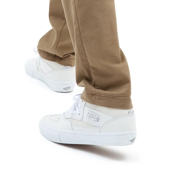 Vans HiTop Shoes Men Skate Half Cab Shoes White