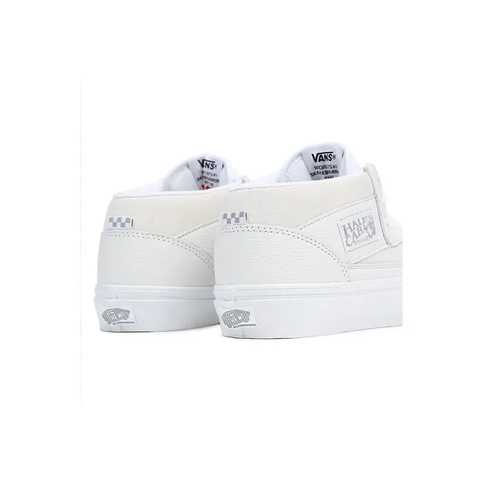 Vans HiTop Shoes Men Skate Half Cab Shoes White