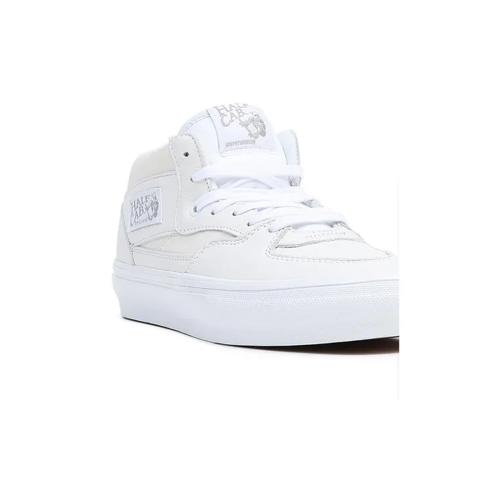 Vans HiTop Shoes Men Skate Half Cab Shoes White