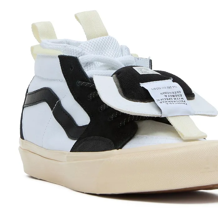 Vans HiTop Shoes Men Vault By X Abc Sk8Hi EXT Mismatch Shoes Black