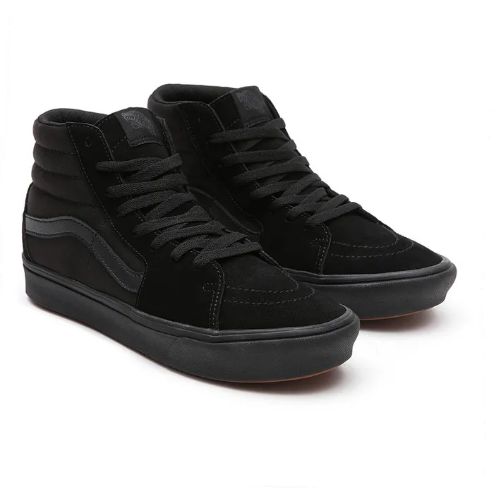 Vans HiTop Shoes Women ComfyCush Sk8Hi Shoes Black