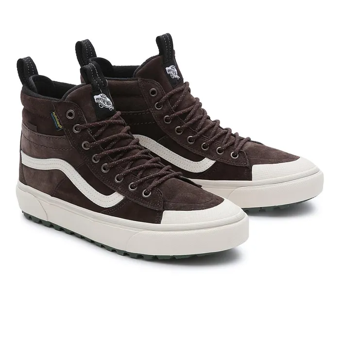 Vans HiTop Shoes Women Sk8Hi MTE2 Shoes Brown
