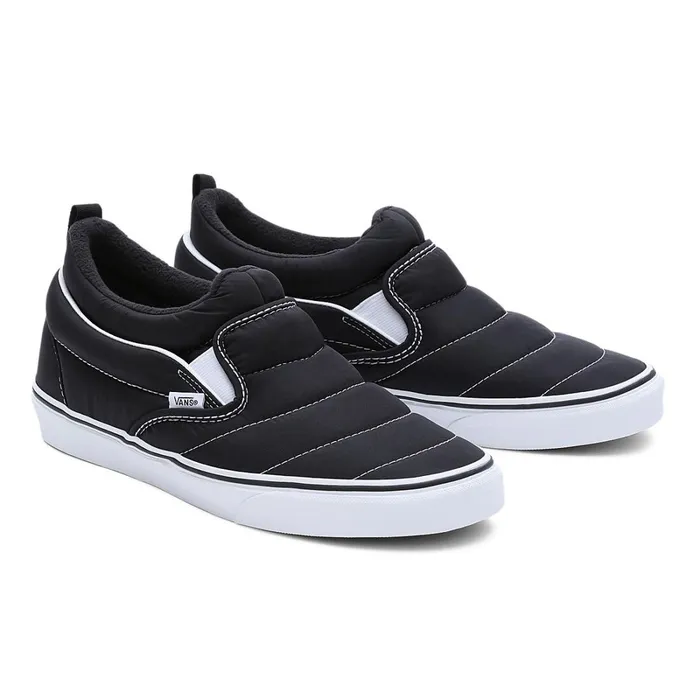 Vans HiTop Shoes Women SlipOn Mid Shoes Black